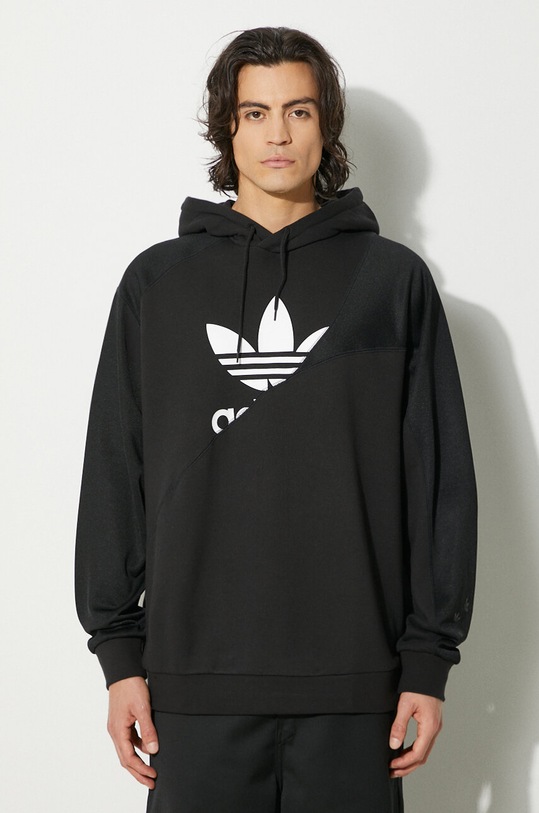 adidas Originals cotton sweatshirt Planet friendly black HG6331