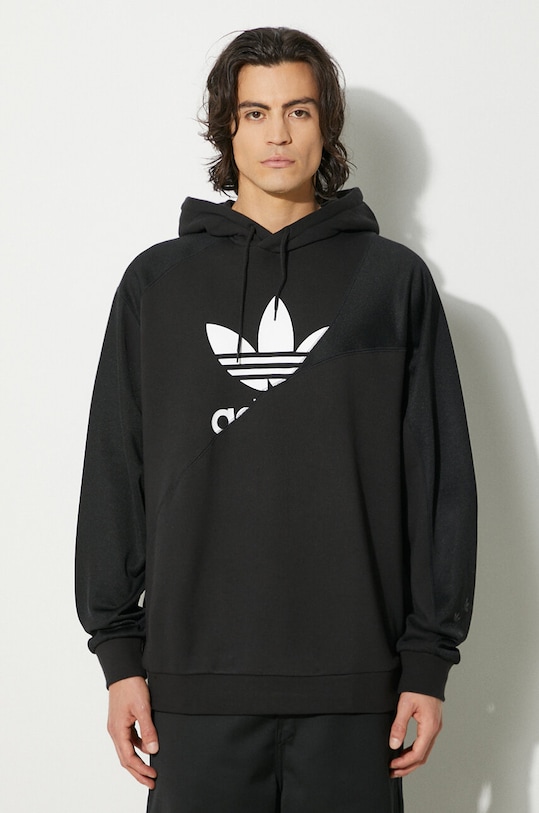 adidas Originals cotton sweatshirt Planet friendly black HG6331