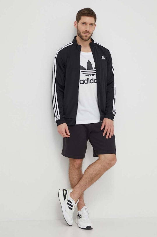 adidas bluza 3-Stripes H46099 czarny SS22