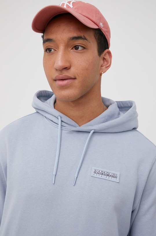 Bavlnená mikina Napapijri modrá NP0A4GBHI2C1