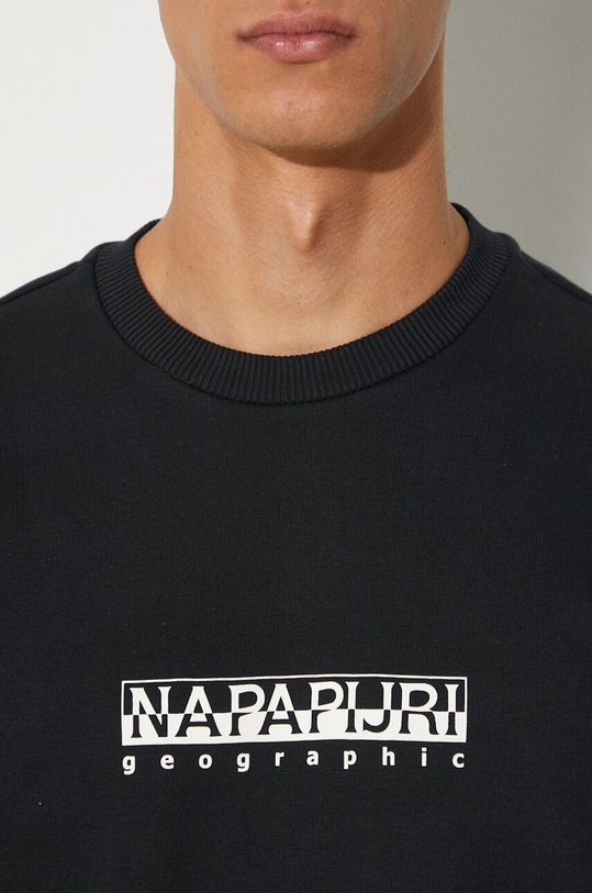 Napapijri felpa NP0A4GBF0411 nero