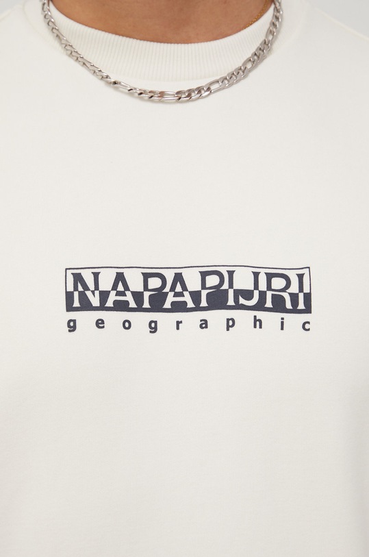 Napapijri bluza NP0A4GBFN1A1 beżowy