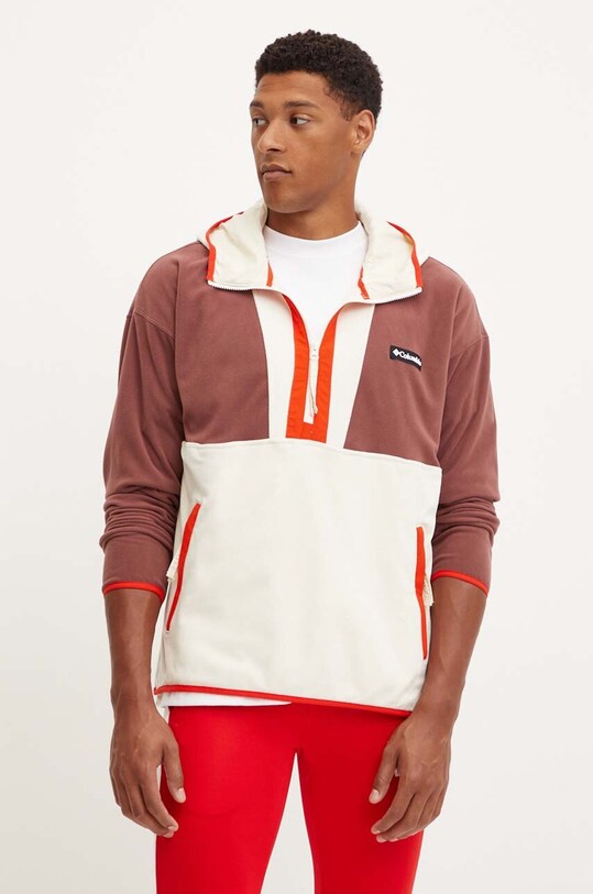 Columbia bluza Backbowl wzorzyste czerwony 1990745