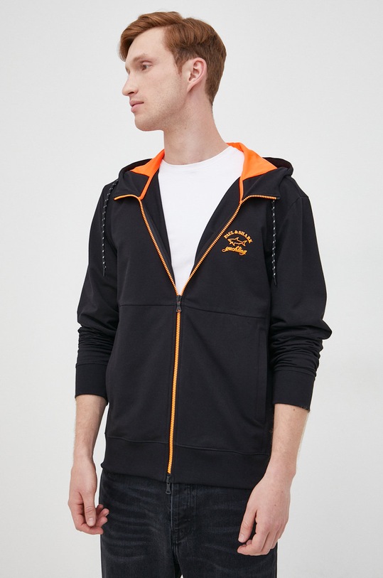 Paul&Shark bluza z kapturem czarny 22411851