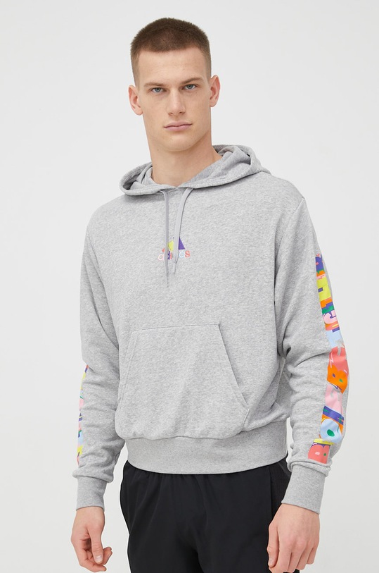 Îmbrăcăminte adidas Performance bluza Pride HC4454 gri