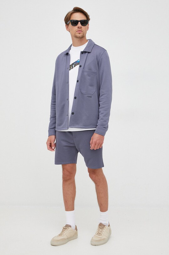 Bavlnené tričko s dlhým rukávom Drykorn 49172.522007.6000 biela SS22