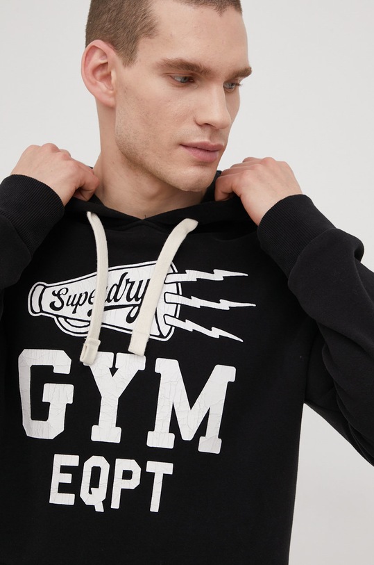 Superdry bluza czarny M2011878A.02A