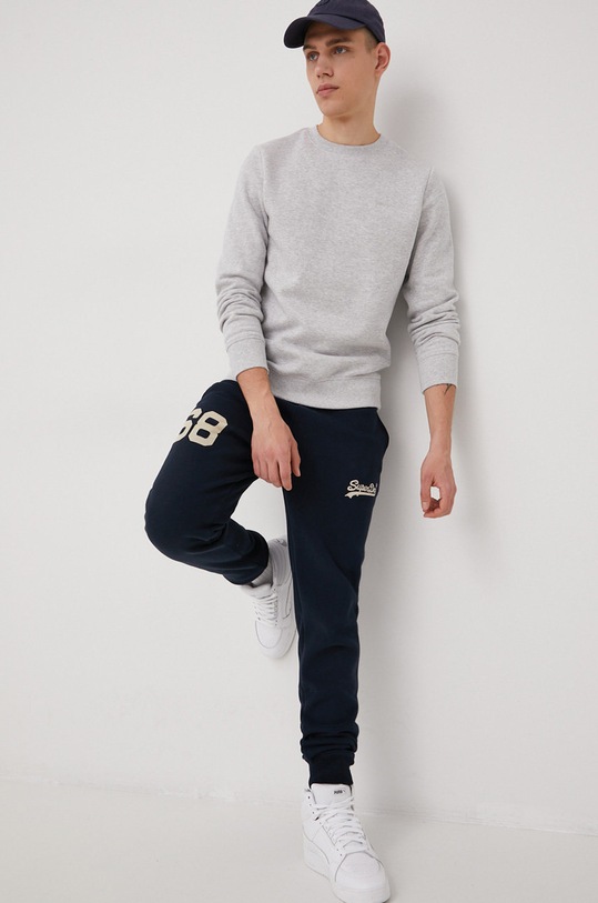 Superdry bluza M2011949A.5WB szary SS22