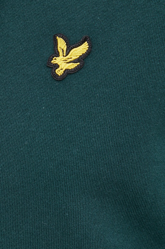 Lyle & Scott bluza bawełniana ML420VOG.W486 zielony
