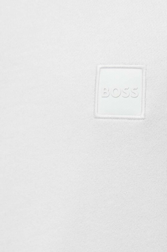BOSS bluza bawełniana BOSS CASUAL 50468443 szary