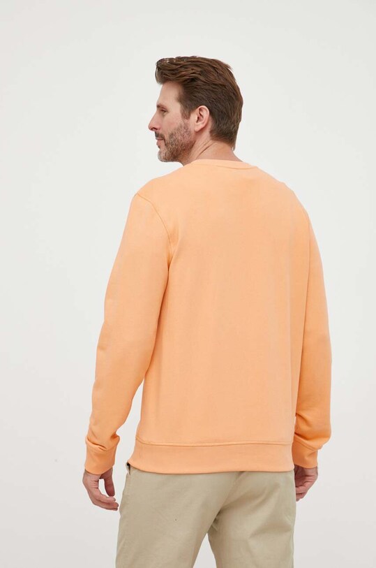 Odzież BOSS bluza bawełniana BOSS ORANGE 50468443 pomarańczowy