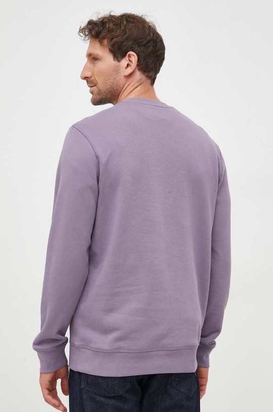 Одяг Бавовняна кофта BOSS BOSS CASUAL 50468443 фіолетовий