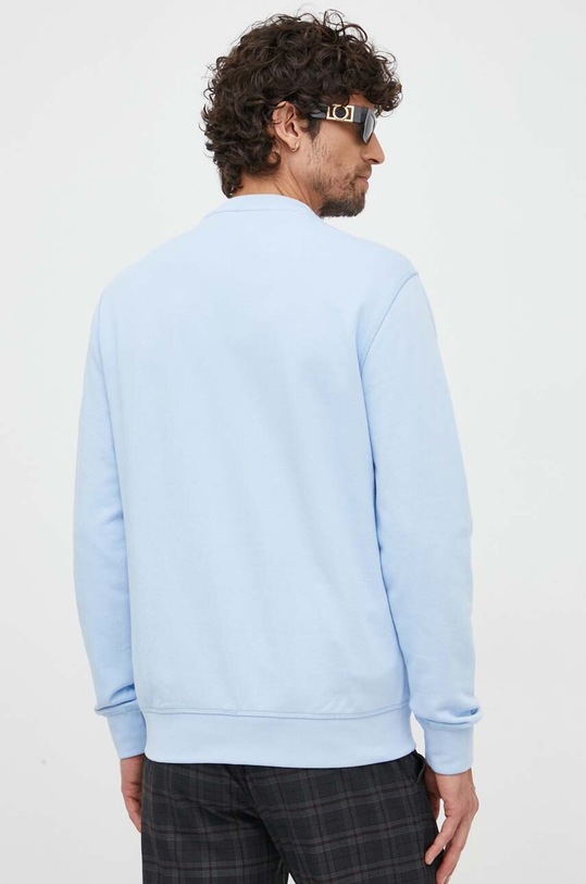 Odzież BOSS bluza bawełniana BOSS ORANGE 50468443 niebieski