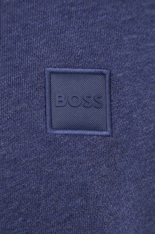 BOSS hanorac de bumbac CASUAL 50468443 bleumarin