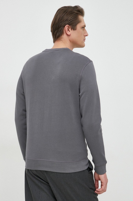 Odzież BOSS bluza bawełniana BOSS ORANGE 50468443 szary