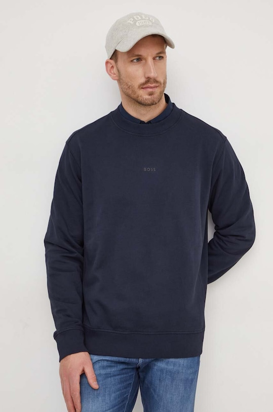 Mikina BOSS CASUAL námořnická modř 50472271