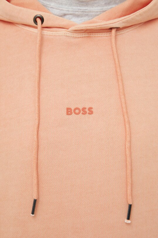 BOSS bluza bawełniana BOSS ORANGE 50472411 pomarańczowy