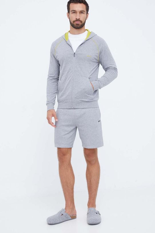 Кофта лаунж BOSS 50469581 сірий AW23