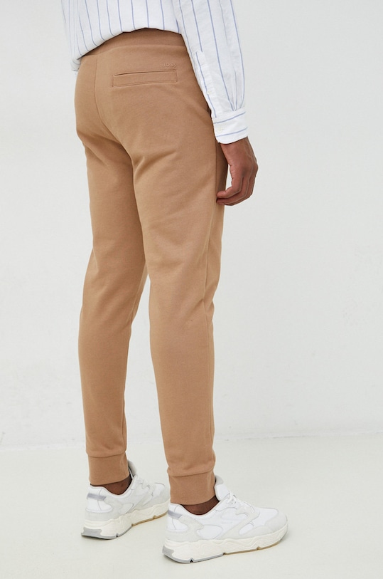 Oblečení Bavlněné tepláky BOSS 50471958 béžová