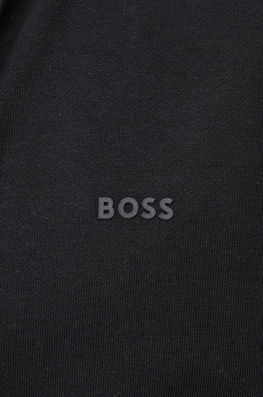 Bavlnená mikina BOSS 50471960 čierna