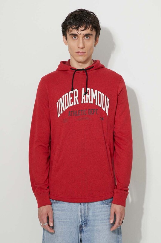 Dukserica Under Armour print crvena 1370354