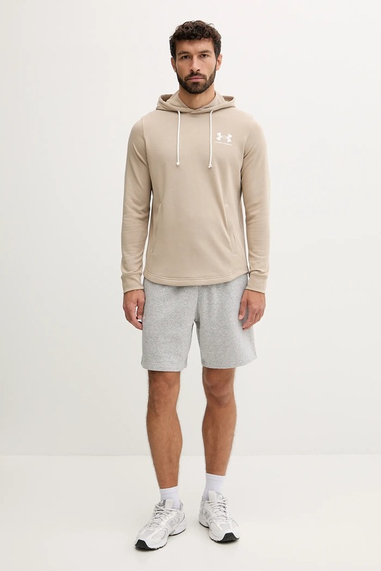 Under Armour mikina 1370401 zelená AW25