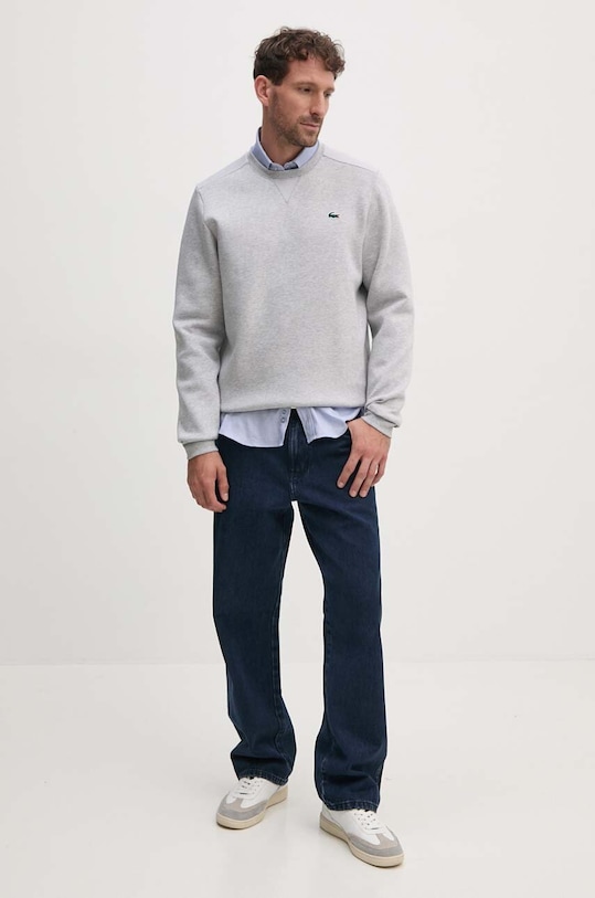 Lacoste sweatshirt SH9604 gray AW24