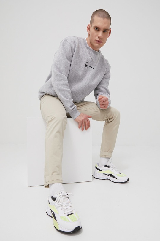 Karl Kani bluza KKMQ12003 gri SS24