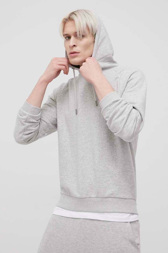 Суичър Fila с качулка сив FAM0080