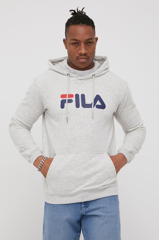 Mikina Fila Barumini FAU0068 sivá SS22