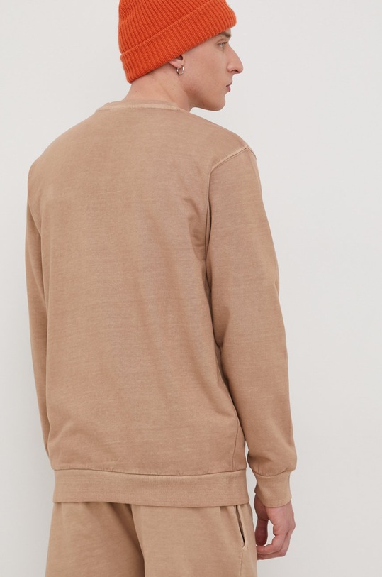 Odjeća Pamučna dukserica Ellesse SHM13145 smeđa