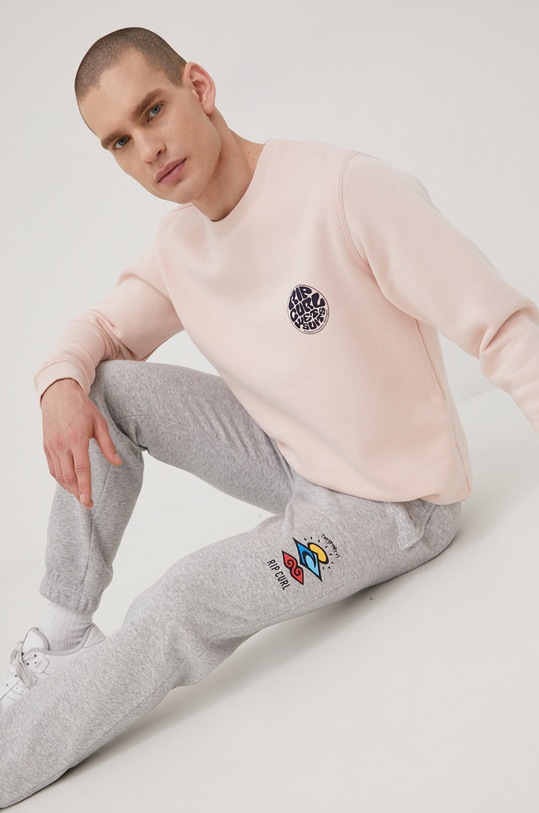 Mikina Rip Curl bez kapuce růžová CFEHN9