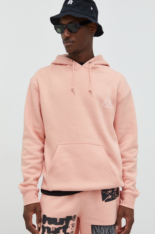 HUF bluza pf00491 pomarańczowy ZW22