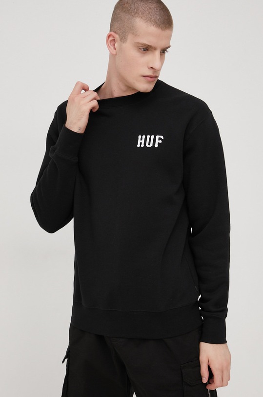 HUF bluza pf00466 czarny SS22