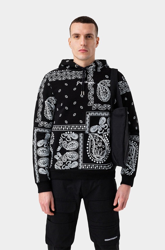 Hype bluza wzorzyste czarny ZVLR.410