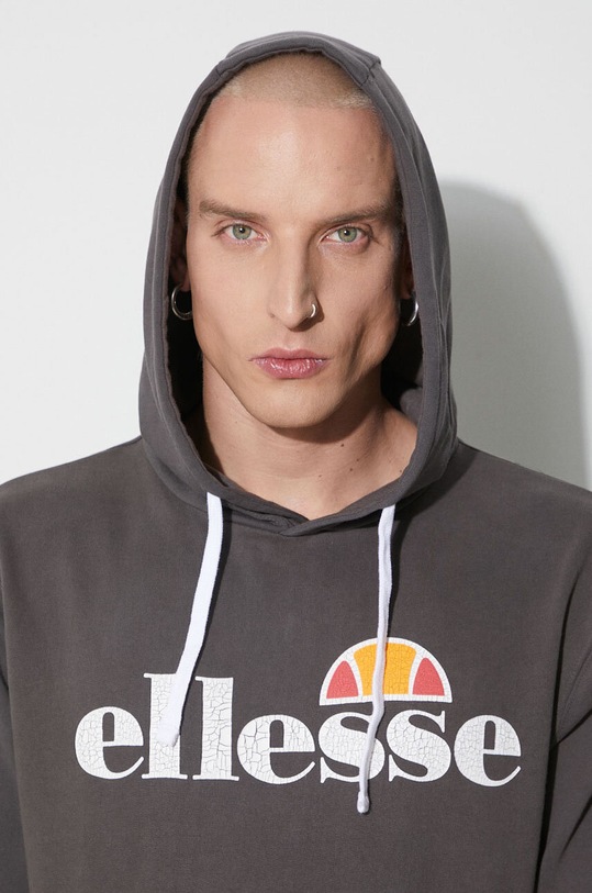 Ellesse bluza bawełniana SHN15152 szary