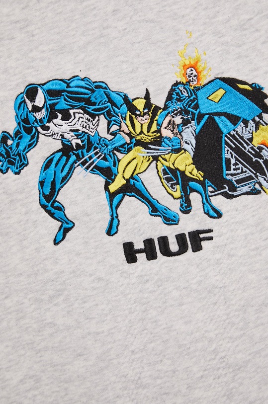 HUF bluza x Marvel pf00558 szary