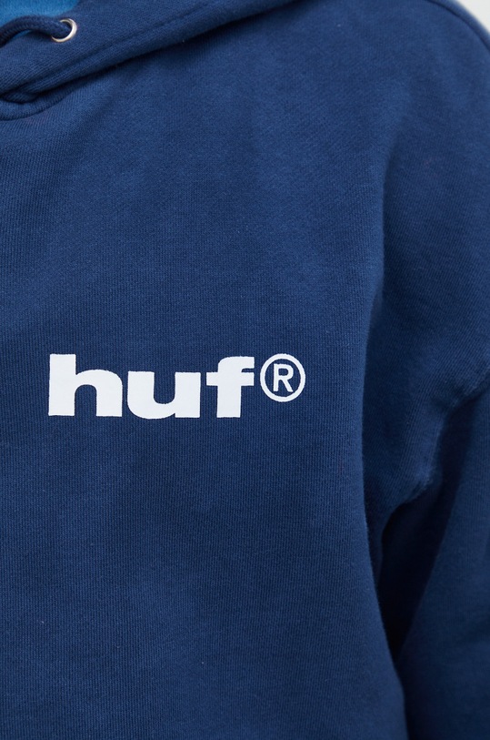 HUF hanorac de bumbac pf00484 bleumarin