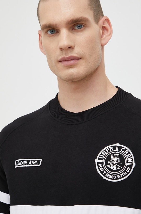 Unfair Athletics bluza bawełniana czarny UNFR19.105