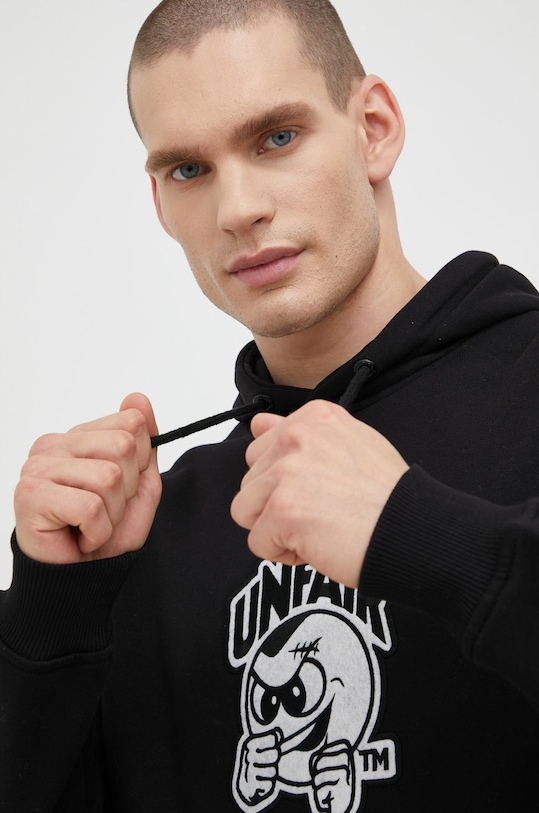 Bavlnená mikina Unfair Athletics čierna UNFR21.096