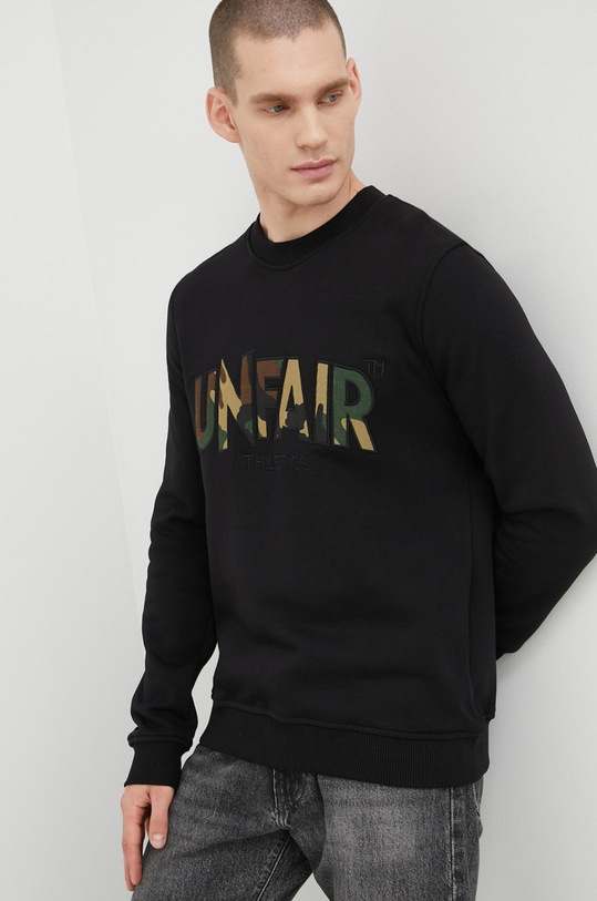 Unfair Athletics bluza bawełniana UNFR22.102 czarny SS22
