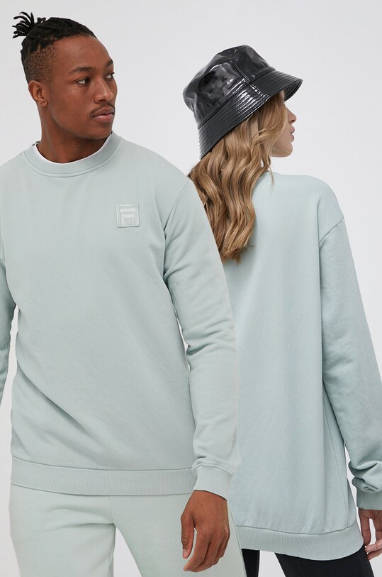 Fila bluza pozostałe zielony FAU0001