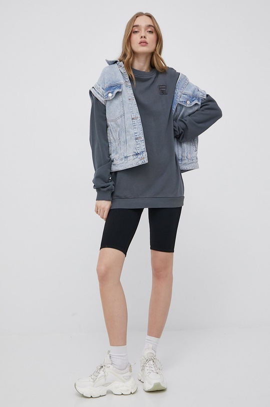 Odzież Fila bluza FAU0001 szary
