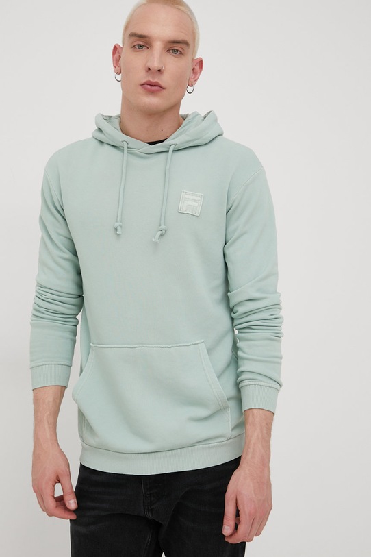 Odzież Fila bluza Bouillon FAU0002 zielony