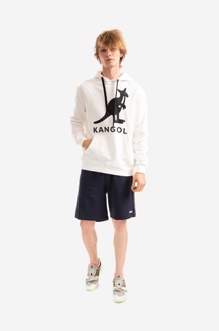 Kangol bluza bawełniana KLEU001 biały SS22