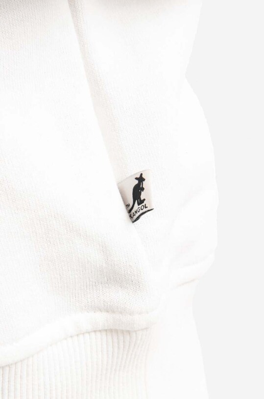 Kangol bluza bawełniana KLEU001 biały