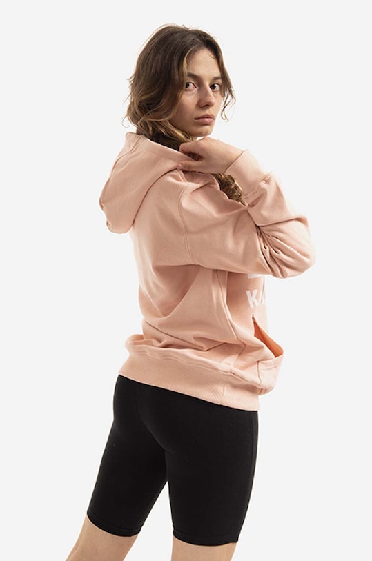 Odjeća Pamučna dukserica Kangol KLEU001 roza