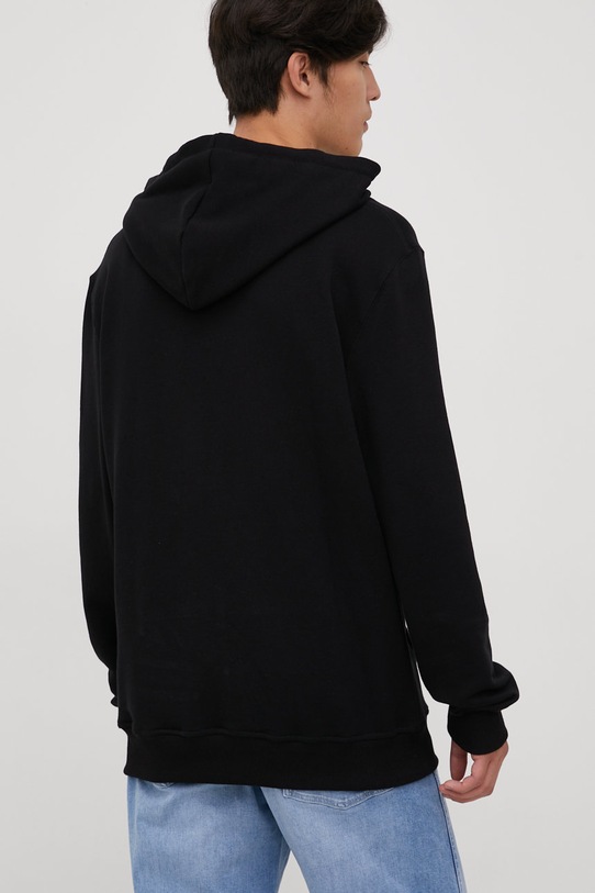Bavlněná mikina Kangol černá KLEU002