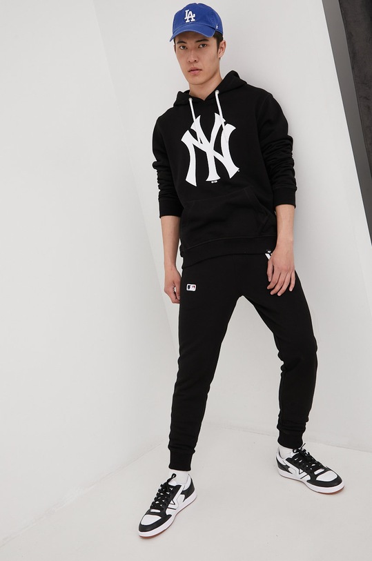 Mikina 47 brand Mlb New York Yankees BB017PEMIMH544130JK čierna SS22