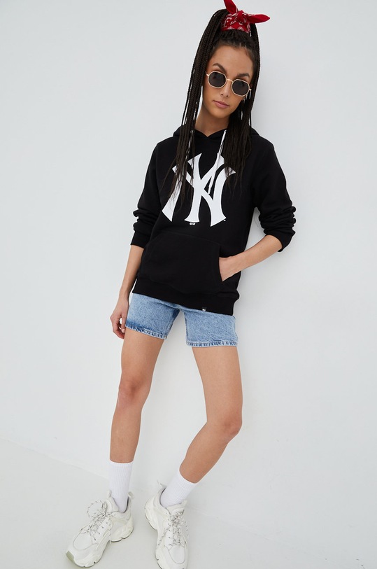 Oblečenie Mikina 47 brand Mlb New York Yankees BB017PEMIMH544130JK čierna